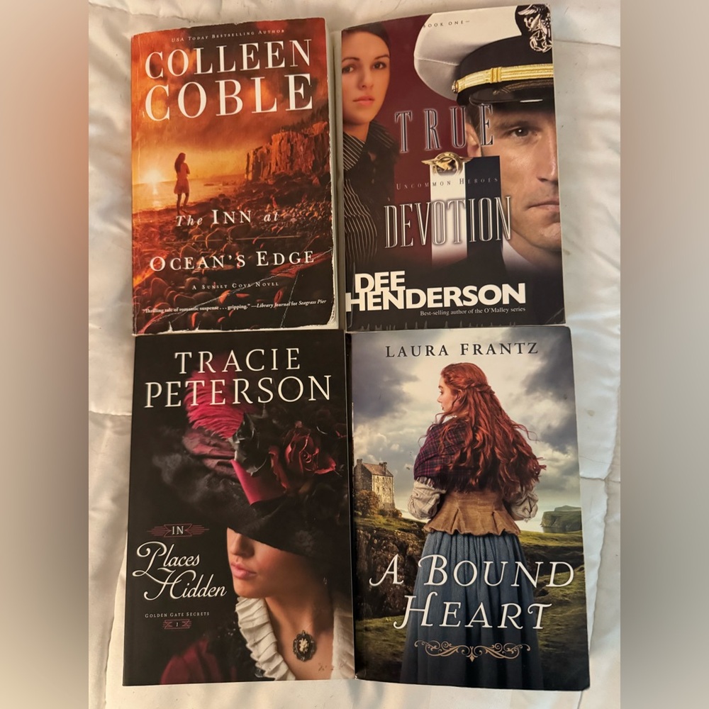 Set of Four Fiction Books